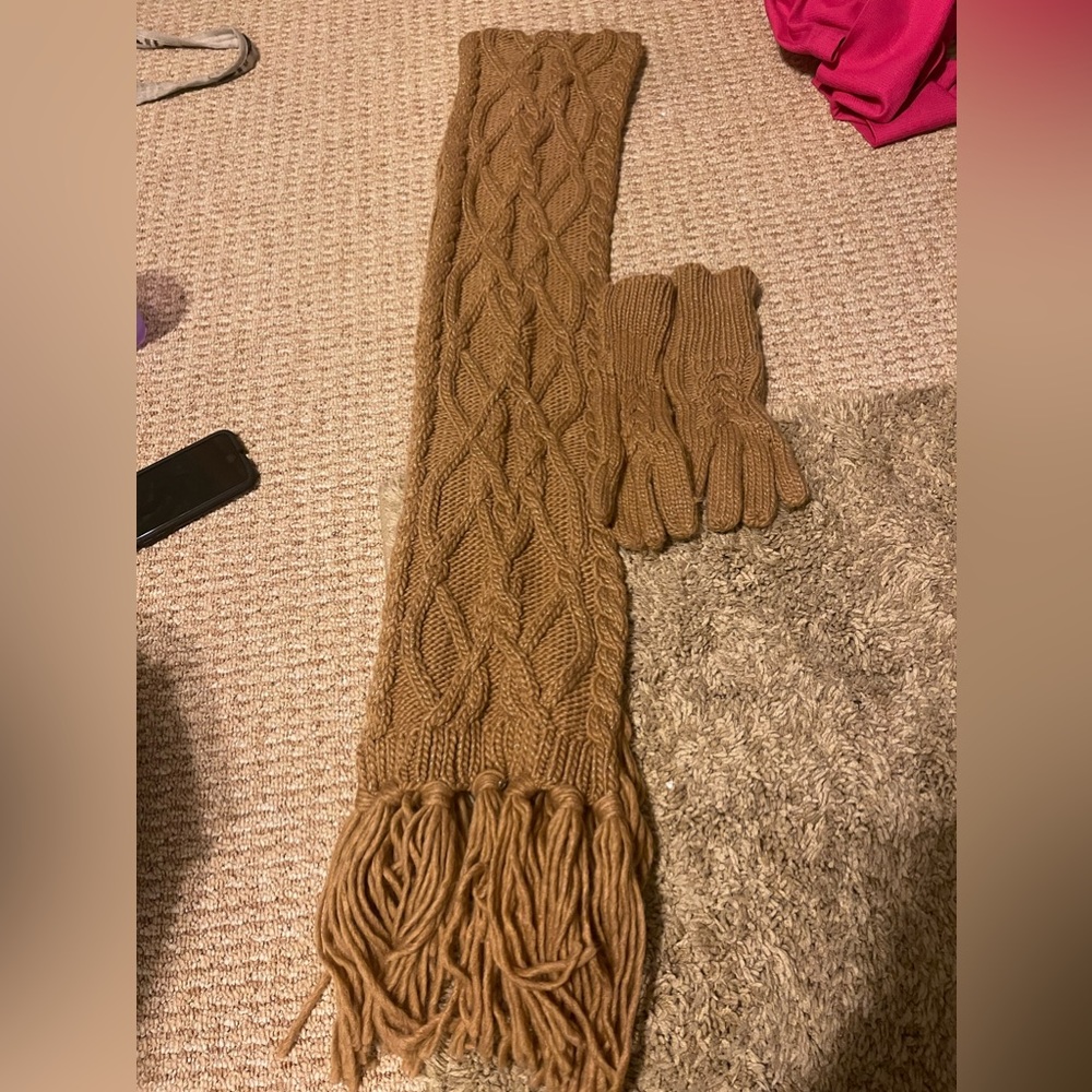 Scarf and Glove Set